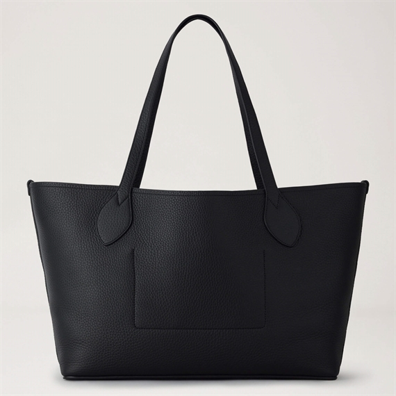 Mulberry Tree Tote Black Heavy Grain